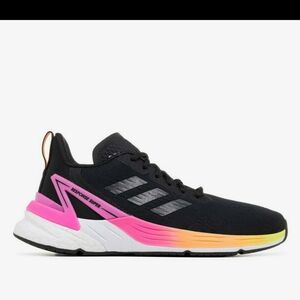 Adidas Women's Response Super Black and Pink Running Shoes Sz 7.5
